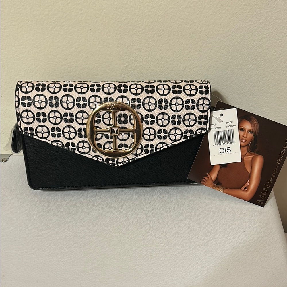 IMAN Convertible belt/crossbody bag NWT